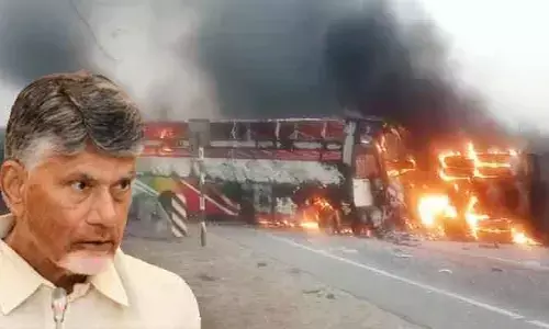 Markapuram Bus Accident  : బస్సు ప్రమాదంలో 12 మంది సజీవదహనం.. సీఎం చంద్రబాబు దిగ్భ్రాంతి, కీలక ఆదేశాలు