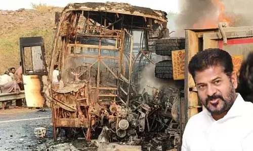 Markapuram Bus Accident  : దిగ్భ్రాంతి వ్యక్తం చేసిన సీఎం రేవంత్