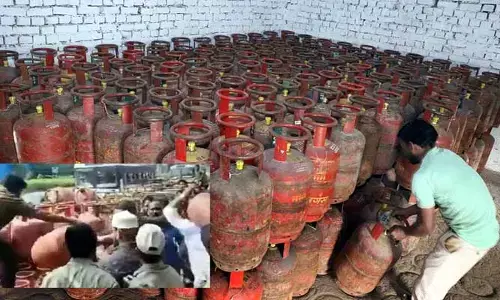 LPG క్రైసిస్.. హైదరాబాద్‌లో గ్యాస్ సిలిండర్లు ఎత్తుకెళ్లే యత్నం!