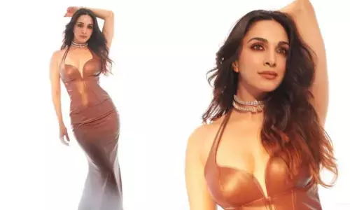 Kiara Advani: బ్రౌన్ గౌన్‌లో గ్లామర్ మెరుపులు
