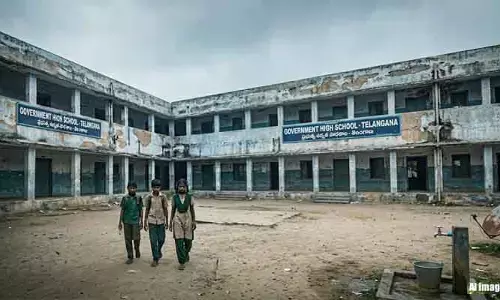 రాష్ట్రంలో ప్రభుత్వ బడులకు వసతుల గ్రహణం.. బిహార్ కంటే వెనకే తెలంగాణ