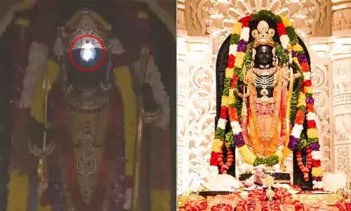అయోధ్యలో అద్భుతం ఆవిష్కృతం.. రామ్‌లాల్లా నుదుటిపై సూర్య తిలకం ప్రత్యక్షం