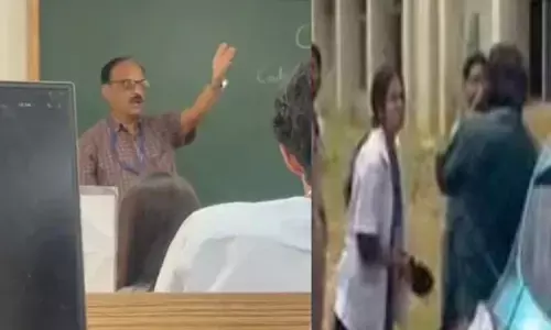 మొన్న స్టూడెంట్‍కు ఐ లవ్ యూ.. నేడు టెర్రరిస్టు అంటూ..  వరుస వివాదాల్లో ప్రొఫెసర్లు