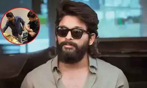 జపాన్ బాస్‌కు ఐకాన్ స్టార్ స్పెషల్ గిఫ్ట్.. వైరల్‌గా మారిన ఫొటోలు