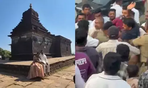 ఆలయంలో ప్రీ వెడ్డింగ్ షూట్ వివాదం : వారిపై స్థానిక యువకుల దాడి.. ఏడుగురి అరెస్ట్