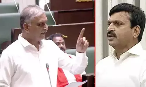 నన్ను ఉరి తీయండి, లేదా సస్పెండ్ చేయండి: అసెంబ్లీలో రెచ్చిపోయిన హరీష్ రావు