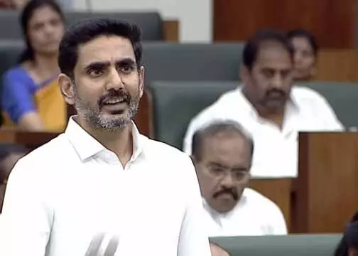 అభివృద్ధి చేశాం కాబట్టే ఆ ప్రాంతం ఐదో స్థానంలో ఉంది: మంత్రి లోకేశ్ అభివృద్ధి చేశాం కాబట్టే ఆ ప్రాంతం ఐదో స్థానంలో ఉంది: మంత్రి లోకేశ్