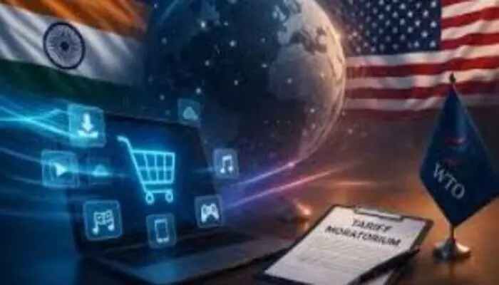 E-Commerce Moratorium: శాశ్వత ఈ-కామర్స్ టారిఫ్ మారటోరియంపై భారత్ విముఖత E-Commerce Moratorium: శాశ్వత ఈ-కామర్స్ టారిఫ్ మారటోరియంపై భారత్ విముఖత