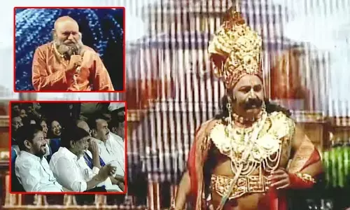 దుర్యోధనుడిగా మంత్రి, కట్టప్పగా ఎమ్మెల్సీ: తెలంగాణ ప్రజాప్రతినిధుల నట విశ్వరూపం!