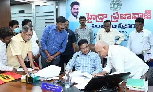 కాల‌నీ ర‌హ‌దారుల క‌బ్జాలు.. హైడ్రా ప్ర‌జావాణికి 58 ఫిర్యాదులు