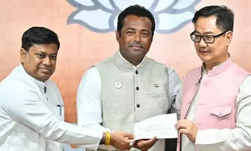బీజేపీలో చేరిన టెన్నిస్ దిగ్గజం లియాండర్ పేస్