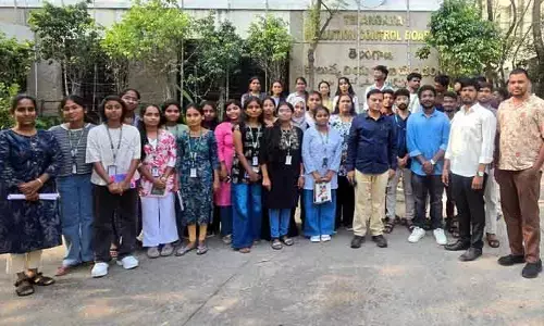 Agricultural students: పీసీబీని సందర్శించిన పాలెం విద్యార్థులు