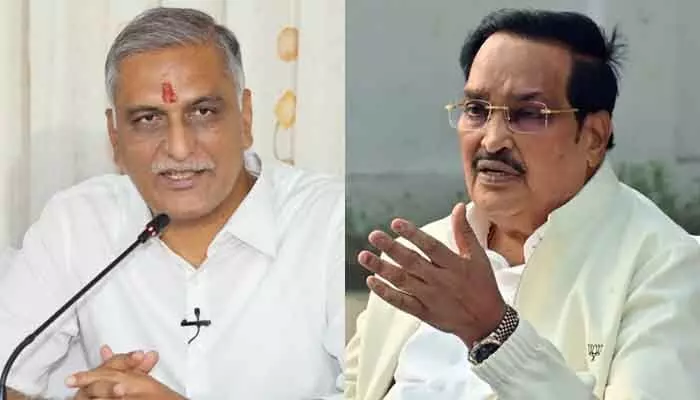 కాంగ్రెస్, బీజేపీల అనుబంధం బయటపడ్డది.. మాజీ మంత్రి హరీశ్ రావు కాంగ్రెస్, బీజేపీల అనుబంధం బయటపడ్డది.. మాజీ మంత్రి హరీశ్ రావు