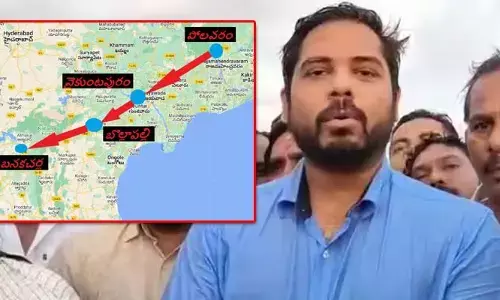 బనకచర్లకు అంగీకరిస్తే తెలగాణకు అన్యాయమే: కాంగ్రెస్ ఎంపీ వంశీకృష్ణ