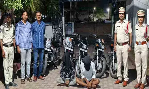 జగిత్యాలలో బైక్ దొంగల ముఠా అరెస్ట్