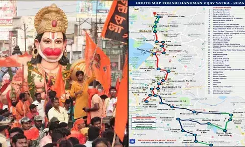 నేడు హనుమాన్ జయంతి శోభాయాత్ర.. నగరంలో ట్రాఫిక్ ఆంక్షలు అమల్లోకి