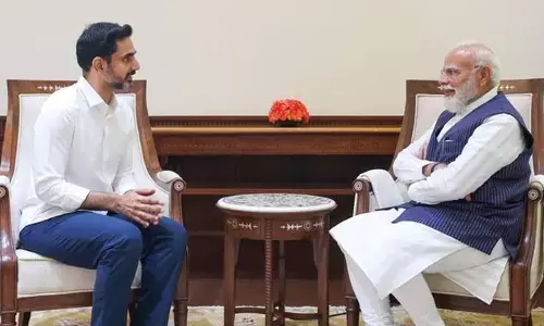 ప్రధాని మోడీతో మంత్రి నారా లోకేశ్ భేటీ..అమరావతి బిల్లు ఆమోదంపై కృతజ్ఞతలు