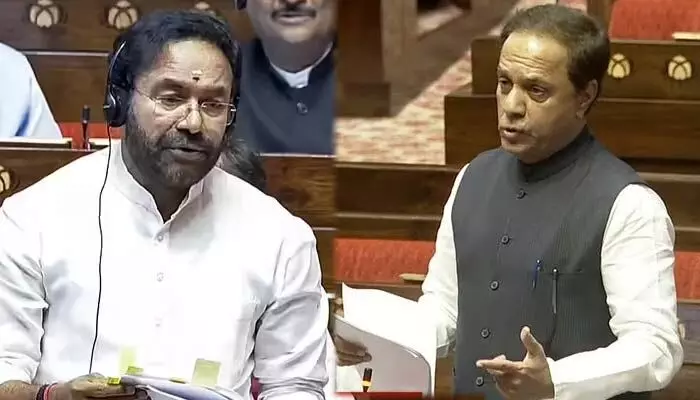 రాజ్యసభలో అమరావతి బిల్లు.. తెలంగాణ ఎంపీలు సురేశ్ రెడ్డి, కిషన్ రెడ్డి వాగ్వాదం రాజ్యసభలో అమరావతి బిల్లు.. తెలంగాణ ఎంపీలు సురేశ్ రెడ్డి, కిషన్ రెడ్డి వాగ్వాదం