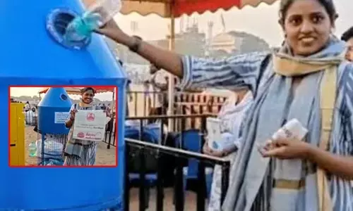 భలే ఐడియా ఈ స్మార్ట్ రీసైక్లింగ్.. ప్లాస్టిక్ ఇస్తే బ్యాగ్ ఫ్రీ