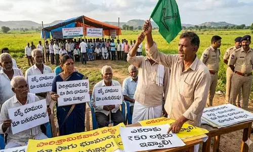 ఆలూరులో భూసేకరణ కలకలం.. పారిశ్రామికవాడకు నో అంటున్న అన్నదాతలు