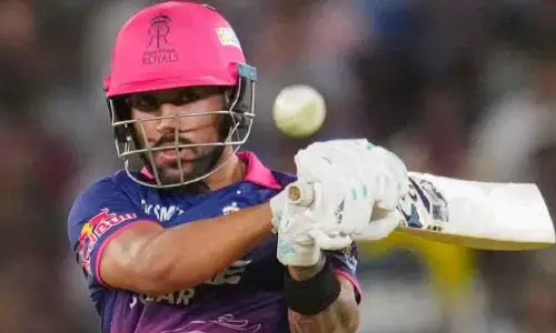 చెల‌రేగిన జురెల్...రాజ‌స్థాన్ భారీ స్కోర్
