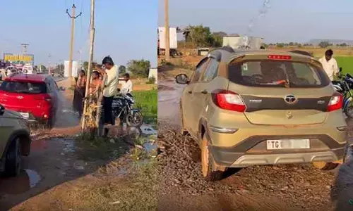 ఐడియా అదుర్స్‌..రూ.50 ల‌కే కార్ వాష్‌