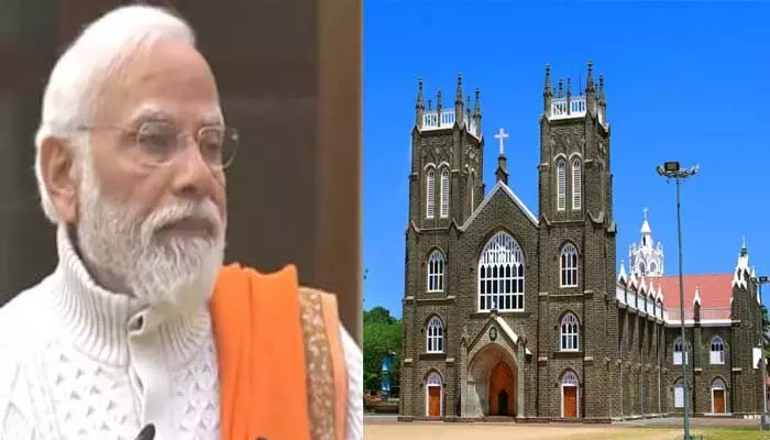 క్రిస్టియన్లపై ప్రధాని మోడీ సంచలన వ్యాఖ్యలు క్రిస్టియన్లపై ప్రధాని మోడీ సంచలన వ్యాఖ్యలు