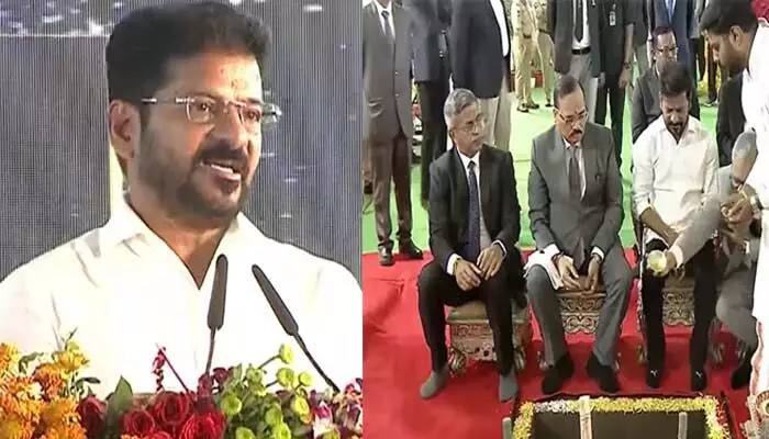 హైకోర్టు అన్ని వర్గాల ప్రజలకు దేవాలయం లాంటిది: సీఎం రేవంత్ రెడ్డి హైకోర్టు అన్ని వర్గాల ప్రజలకు దేవాలయం లాంటిది: సీఎం రేవంత్ రెడ్డి