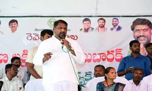 ప్ర‌జ‌ల‌కు జ‌వాబుదారిగా ప‌ని చేస్తా : మంత్రి అడ్లూరి ల‌క్ష్మ‌ణ్ కుమార్