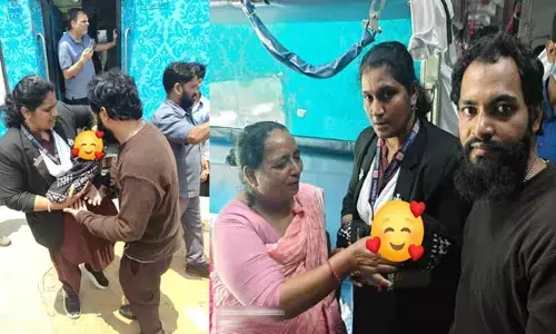 Vijayawada : కదులుతున్న రైలులో కాన్పు.. ఆదుకున్న రైల్వే సిబ్బంది