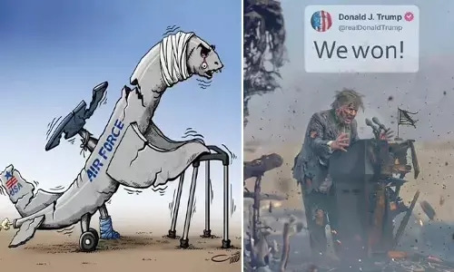 Iran meme war : ట్రంప్‌పై ఇరాన్ ‘మీమ్’ వార్! ‘మా దగ్గర తాళాలు లేవు.. పోయాయి’