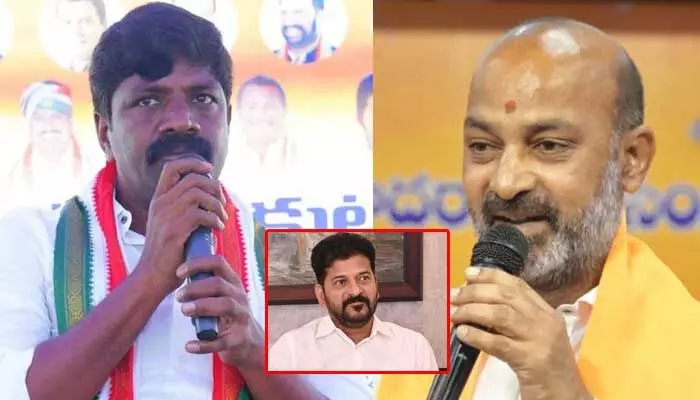 చేతగాకపోతే CM రేవంత్తో కలిసి పనిచెయ్.. బండి సంజయ్పై ప్రభుత్వ విప్ ఫైర్ చేతగాకపోతే CM రేవంత్తో కలిసి పనిచెయ్.. బండి సంజయ్పై ప్రభుత్వ విప్ ఫైర్