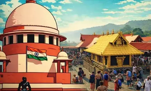 శబరిమల కేసుపై సుప్రీంకోర్టులో తుది విచారణ షురూ: 9 మంది న్యాయమూర్తుల బెంచ్ కీలక సమీక్ష!