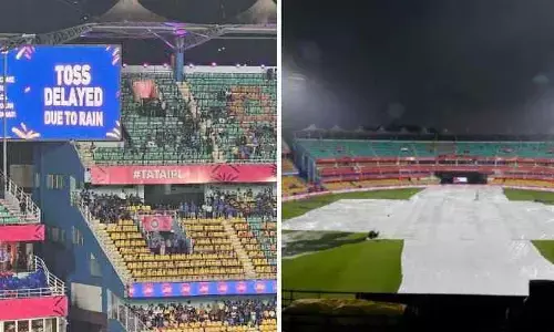 ముంబై, రాజ‌స్థాన్ మ్యాచ్.. టాస్ మ‌రింత ఆలస్యం
