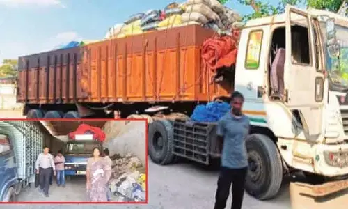ఇబ్రహీంపట్నంలో రేషన్ బియ్యం మాఫియా గుట్టురట్టు