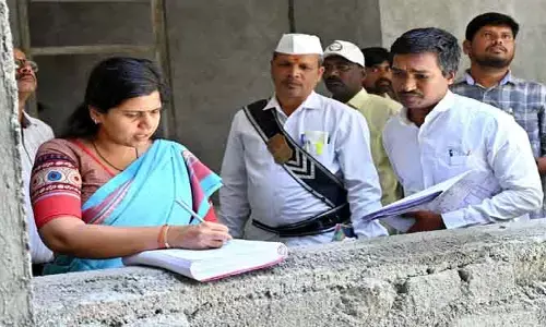 ధర్పల్లి ఏరియా ఆసుపత్రి నిర్మాణ పనులను త్వరితగతిన పూర్తి చేయించాలి: కలెక్టర్ ఇలా త్రిపాఠి