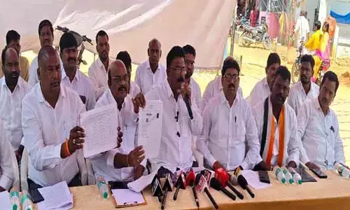రైతుల ఇష్టం మేర‌కే గొల్ల‌ప‌ల్లి-చీర్క‌ప‌ల్లి రిజ‌ర్వాయ‌ర్