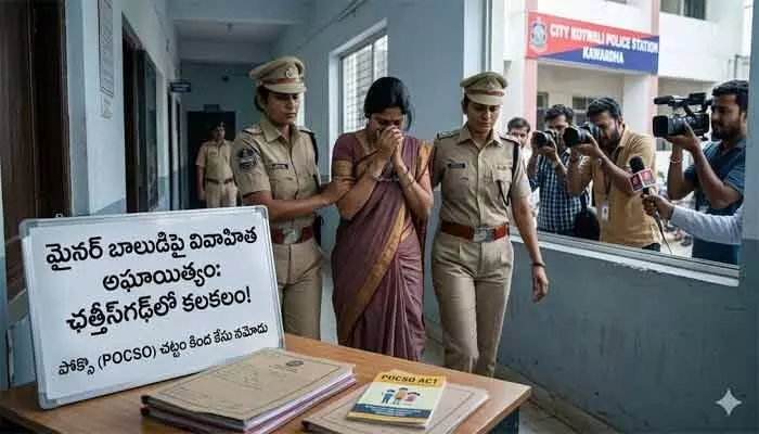 హోటల్కు పిలిపించి మైనర్ బాలుడిపై వివాహిత అఘాయిత్యం హోటల్కు పిలిపించి మైనర్ బాలుడిపై వివాహిత అఘాయిత్యం