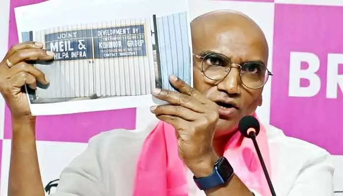 పొంగులేటి రాజీనామా చేయాలి: BRS రాష్ట్ర ప్రధాన కార్యదర్శి RS ప్రవీణ్ కుమార్ పొంగులేటి రాజీనామా చేయాలి: BRS రాష్ట్ర ప్రధాన కార్యదర్శి RS ప్రవీణ్ కుమార్