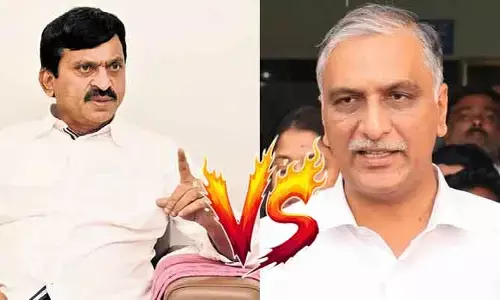 మంత్రి పొంగులేటి కాదు.. ‘పొంగులూటీ’: హరీష్‌రావు స్ట్రాంగ్ కౌంటర్