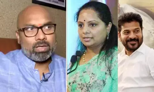 కల్వకుంట్ల కవిత పార్టీకి రేవంత్ రెడ్డే స్పాన్సర్: ఎంపీ అర్వింద్ సంచలన వ్యాఖ్యలు
