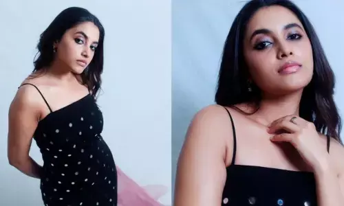 Priyanka Mohan: బ్లాక్ డ్రెస్‌లో గ్లామర్ షో చేసిన పవన్ బ్యూటీ