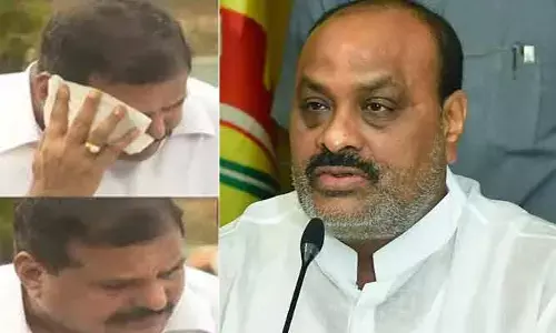 బొత్స కన్నీళ్లు పెట్టుకోవడం పెద్ద డ్రామా: మంత్రి అచ్చెన్నాయుడు కౌంటర్