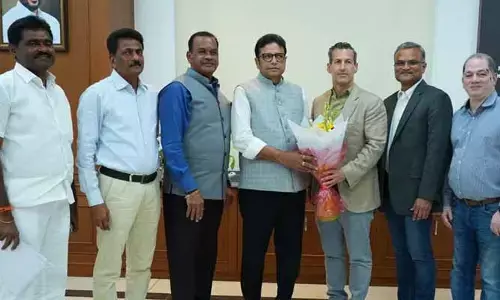 జీసీసీల గమ్యస్థానంగా హైదరాబాద్:మంత్రి శ్రీధర్ బాబు