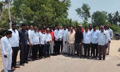 రింగు రోడ్డు పూర్తి చేసేందుకు  ఎంపీ రఘునందన్ రావు  రంగంలోకి