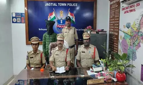దొంగ‌త‌నం కేసులో పాత నేర‌స్తుడు అరెస్ట్