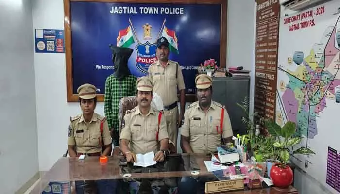 దొంగతనం కేసులో పాత నేరస్తుడు అరెస్ట్ దొంగతనం కేసులో పాత నేరస్తుడు అరెస్ట్
