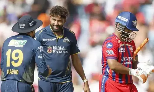 IPL 2026: తడబడ్డ లక్నో బ్యాటర్లు.. గుజరాత్ టార్గెట్ ఎంతంటే?