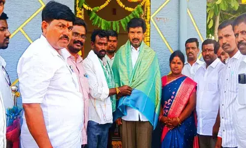 పేదల సొంతింటి కల కాంగ్రెస్ పార్టీతోనే సాధ్యం :  జిల్లా కాంగ్రెస్ పార్టీ అధ్యక్షులు సంజీవ్ ముదిరాజ్