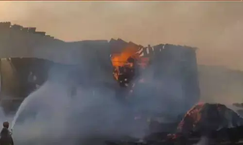 Ap: కొబ్బరి పీచు ఫ్యాక్టరీలో భారీ అగ్నిప్రమాదం